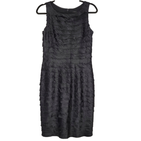 Adrianna Papell Black Evening Dress